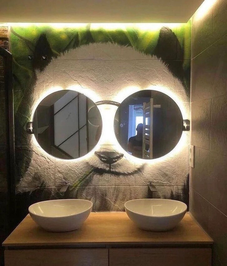 25. Ванная комната "Панда"