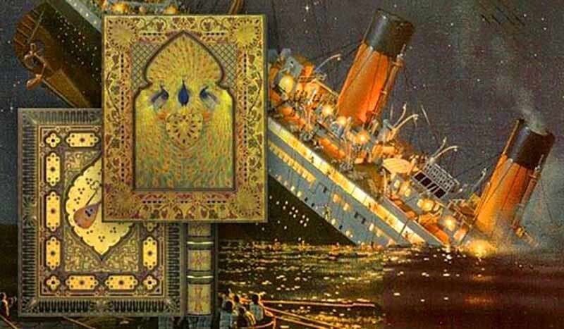 Вместе и навсегда: что собой представляла одна из самых дорогих книг прошлого века, ушедшая на дно вместе со злополучным «Титаником»?