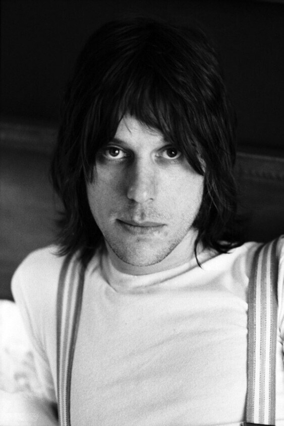 Март 1972 года. Британский гитарист Джефф Бек. Фото David Gahr.