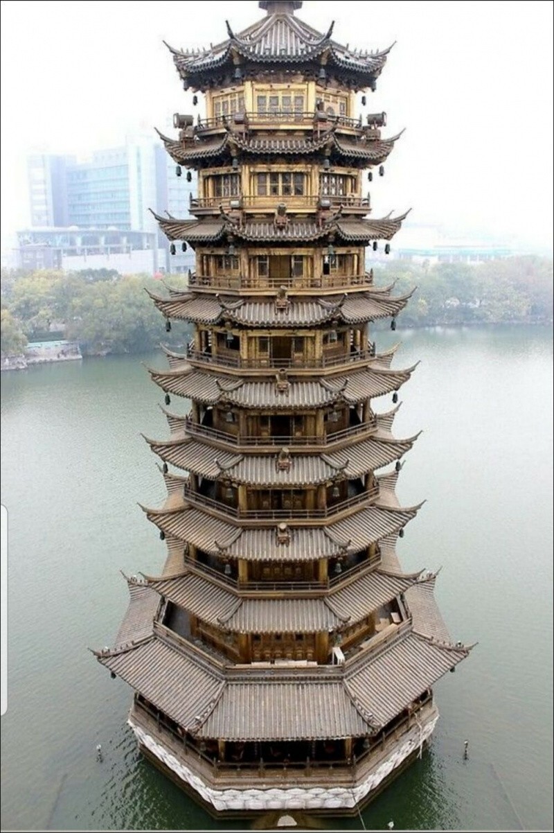 китайская пагода фото