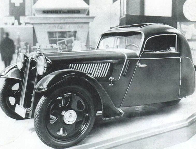 Три колеса, кабина и мотор от мотоцикла: каким был дешевый немецкий авто начала 1930-х
