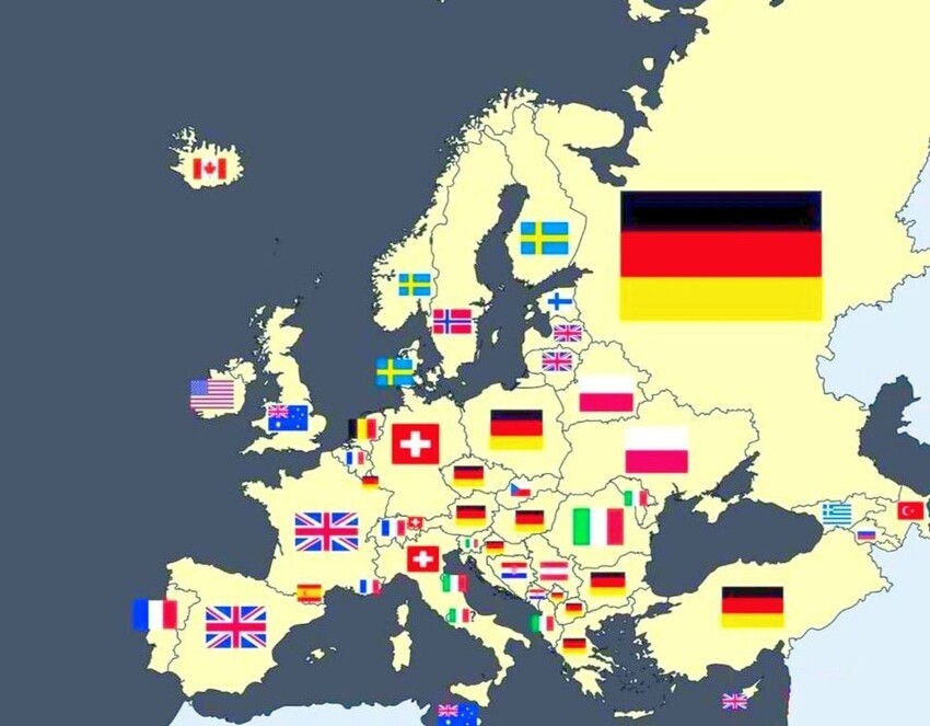 29. В какие страны хотели бы иммигрировать жители Европы