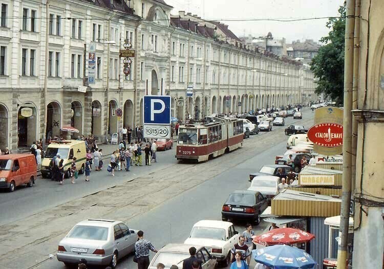 Каким был Санкт-Петербург в 1999 году? (изучаем старые фото и вспоминаем город на стыке веков)