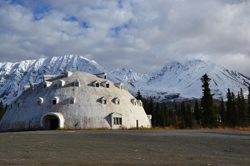 Четырёхтажный иглу на Аляске: удивительный отель