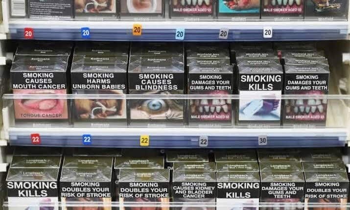 В Австралии на сигаретах огромные рисунки, которые должны отталкивать от покупки