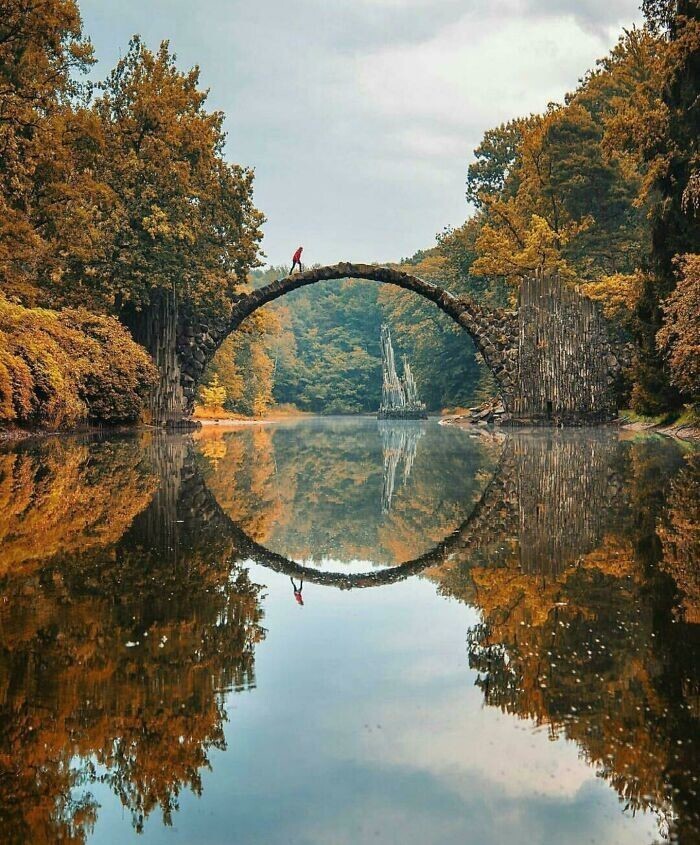6. Мост в Кромлау, Германия