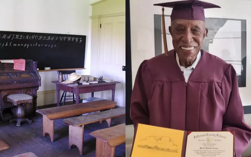 Лучше поздно, чем никогда: мужчина получил школьный аттестат в 101 год