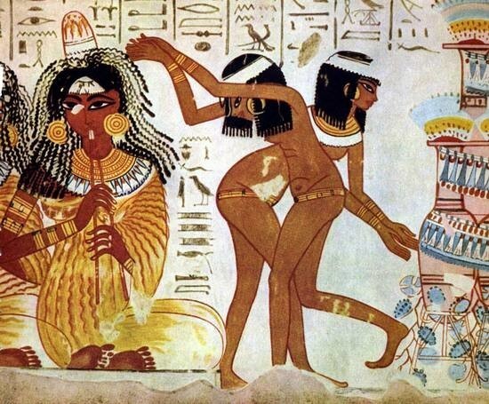Египетские танцовщицы.