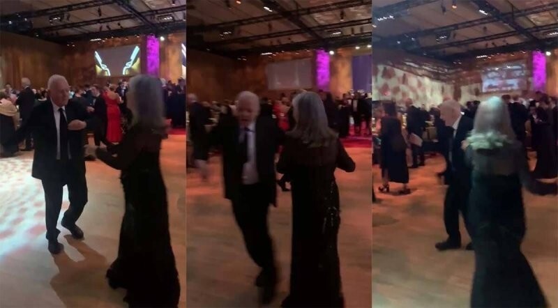 Энтони Хопкинс, танцующий на вечеринке после вручения «Оскара», сделает ваш день