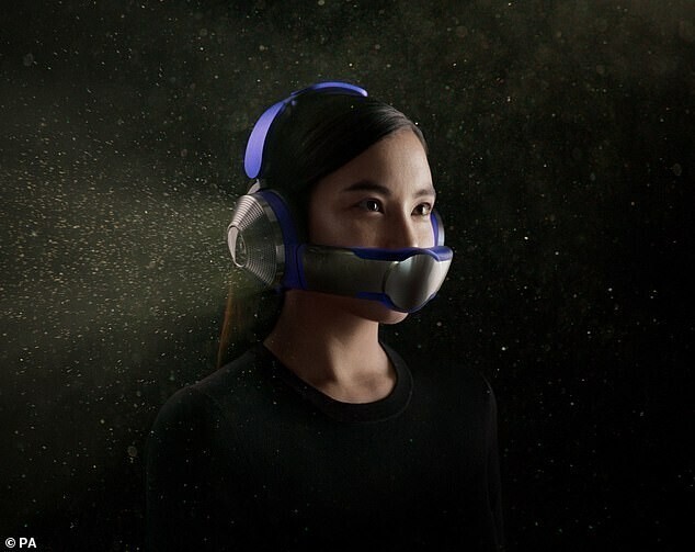 Компания Dyson создала гибрид наушников и маски для фильтрации воздуха