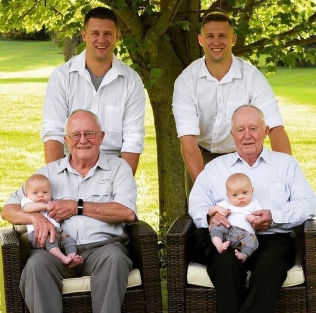 Три поколения близнецов