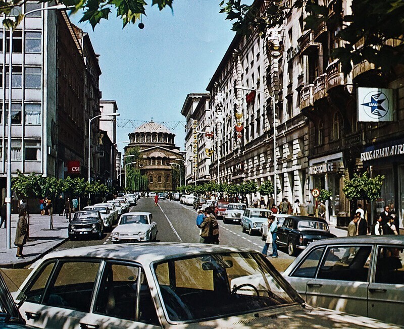1960-е, София, Соборная улица.