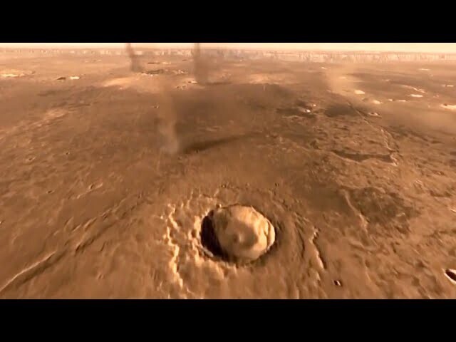 На Марсе зафиксировали вулканическую активность 