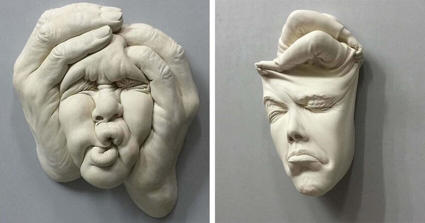 Художник манипулирует реальностью в умопомрачительных сюрреалистических скульптурах