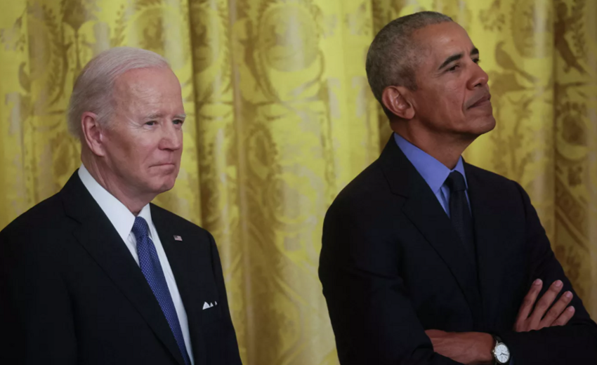 Байдена обделили вниманием из-за визита Обамы в Белый дом