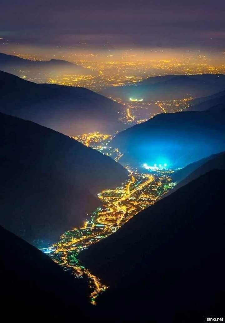 Долина огней, Италия
