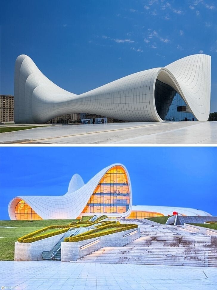 Центр Гейдара Алиева в Баку, Азербайджан
