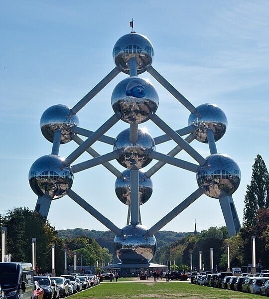 Атомиум в Брюсселе, Бельгия
