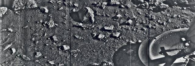 34. Первая фотография с Марса, 1976 г.