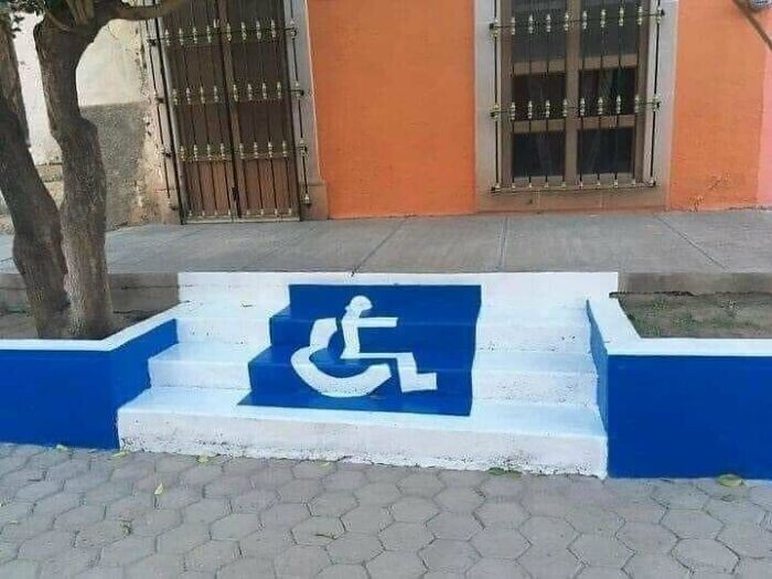 Лестница для инвалидов