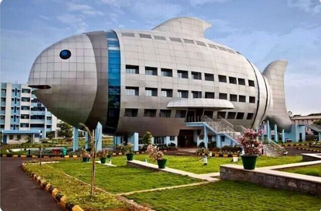 6. Здание национального совета по развитию рыболовства. Хайдарабад, Индия, 2012 г.