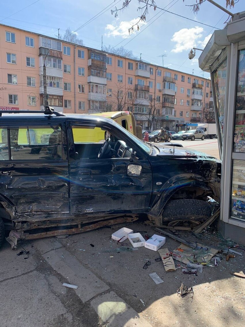 Авария на Волоколамском проспекте Тверь
