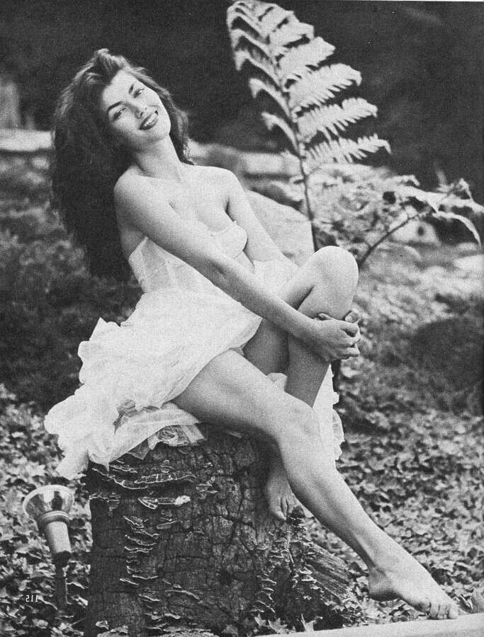 18. Американская актриса и фотомодель Сандра Эдвардс, конец 1960-х