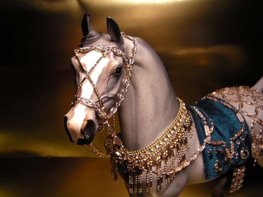 Искусство миниатюры. Конь из конюшни султана