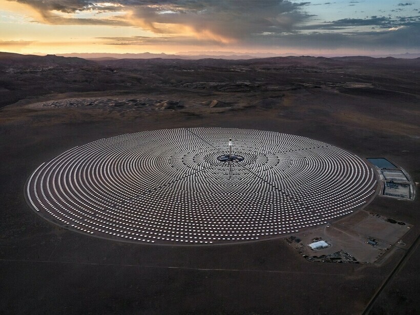 Как выглядят солнечные электростанции с высоты