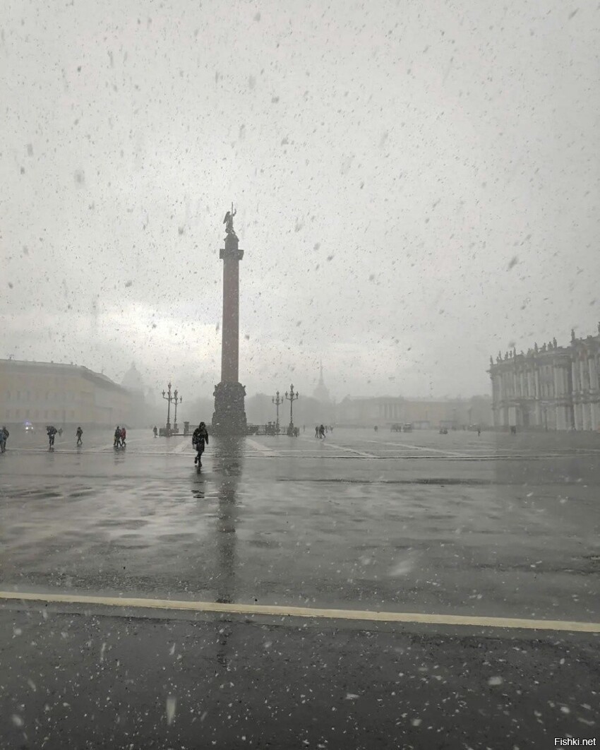Сегодня наш не ласковый Санкт-Петербург )