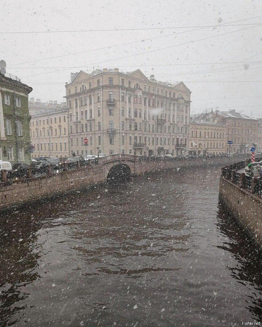 Сегодня наш не ласковый Санкт-Петербург )