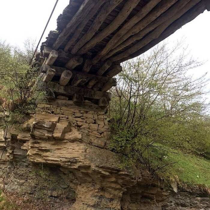 Удивительный 200-летний мост в Дагестане, который построили без единого гвоздя