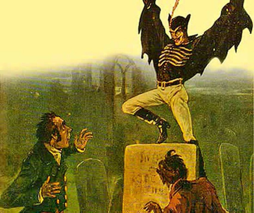 Джек-прыгун: Бэтмен 19 века, наводивший ужас на Англию почти 60 лет
