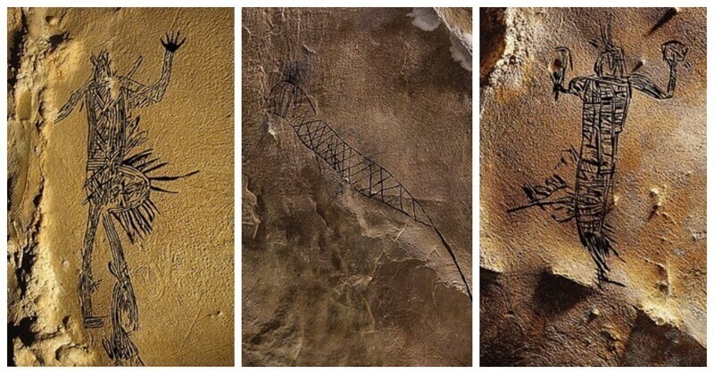 Археологи обнаружили массивные наскальные рисунки в засекреченной пещере в США