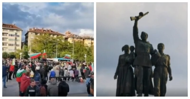 В столице Болгарии протестующие против военной помощи Киеву подрались с украинцами