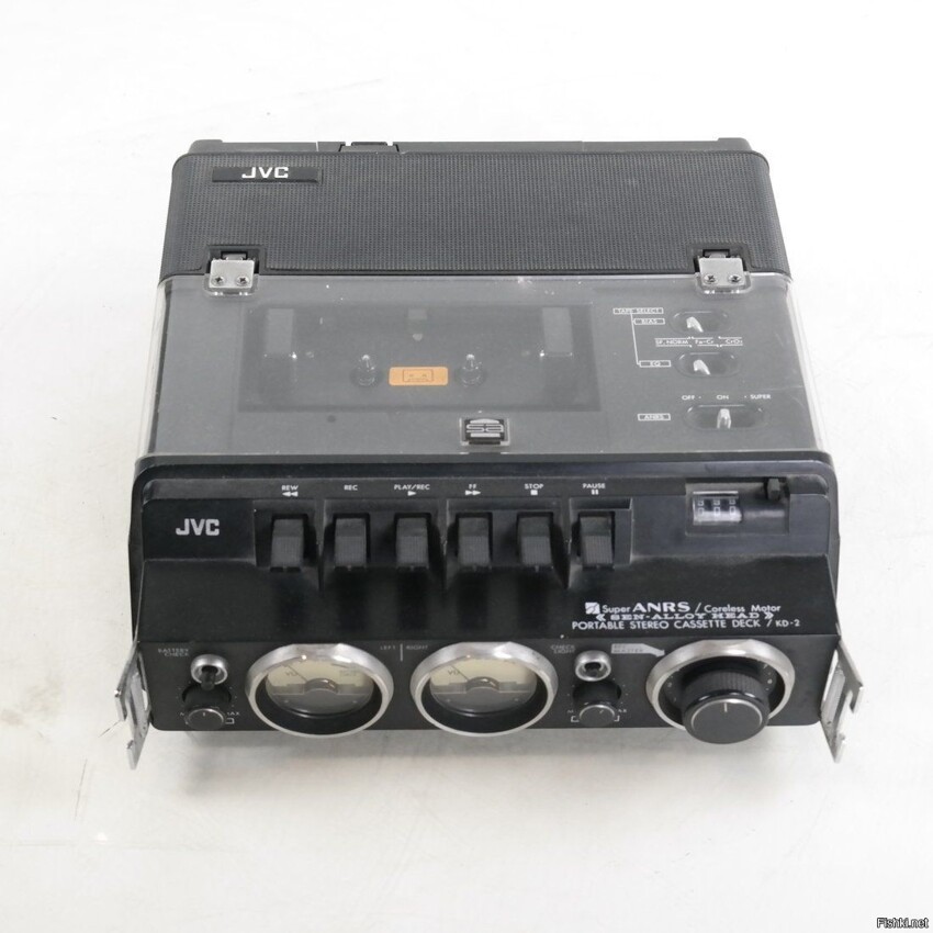 Портативный кассетник JVC KD-2, 1977-79: