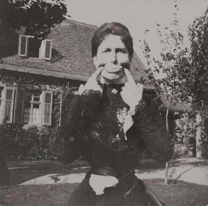 30. Необычный портрет викторианской дамы