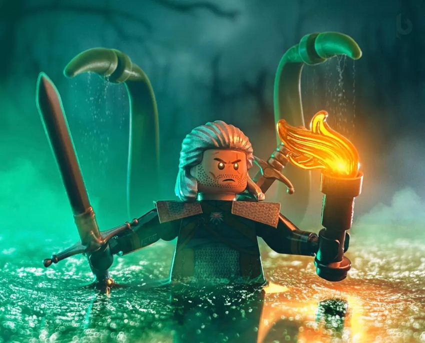 Фотограф воссоздаёт сцены из популярных игр и фильмов в стиле LEGO