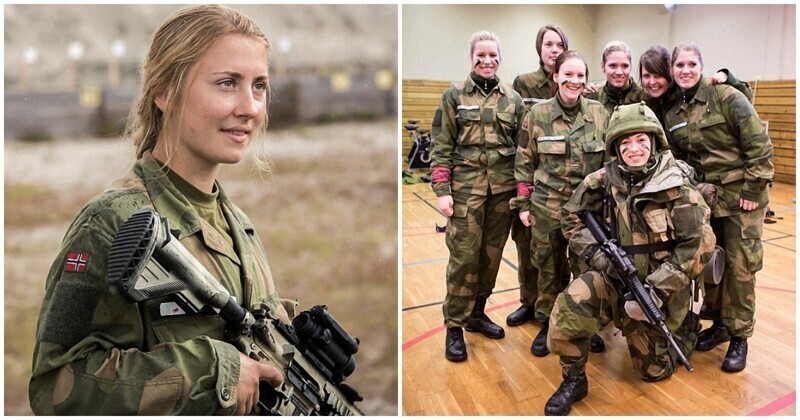 Норвежская армия: женщины и мужчины вместе