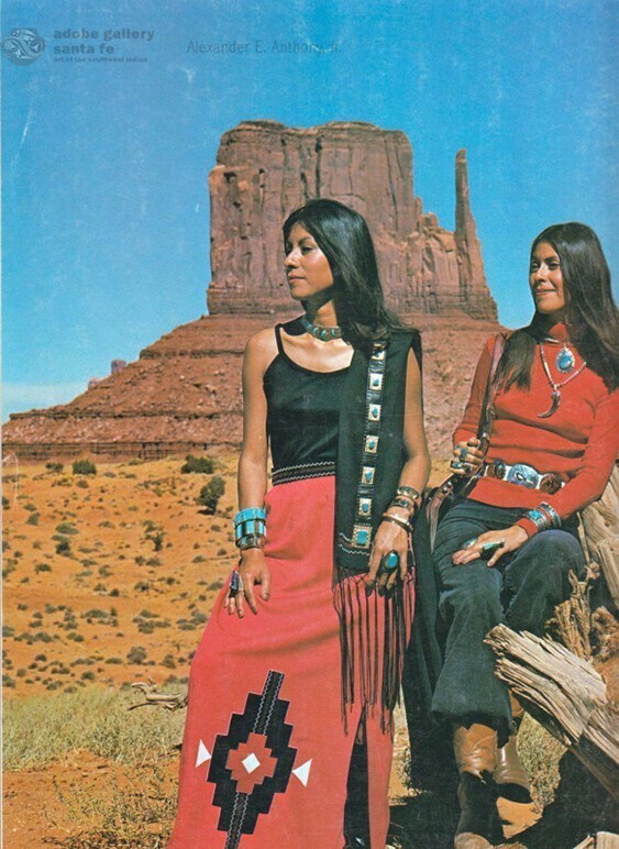 Мода коренных американцев, 1970-е