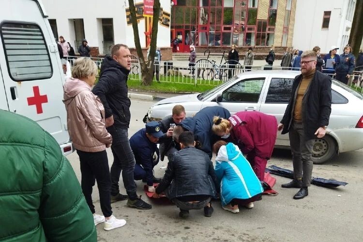 Авария дня. В Нижегородской области молодой водитель сбил сразу четверых детей