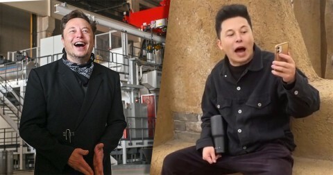 Похожий на Илона Маска китаец стал звездой соцсетей