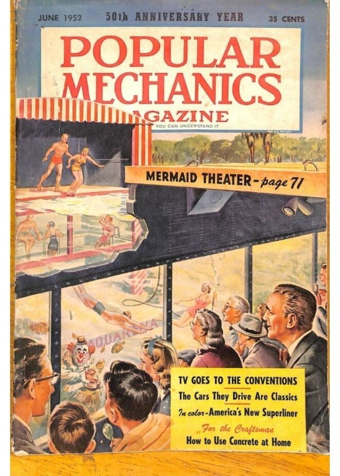 11. Глурпо на обложке журнала Popular Mechanics, июнь 1952 года
