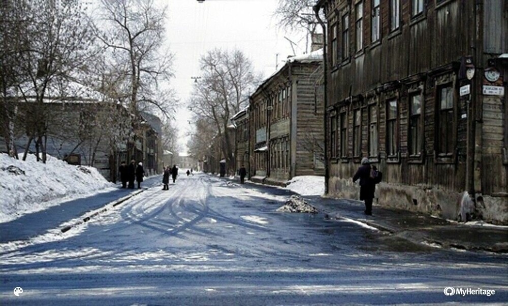 Октябрьский переулок  1968 год