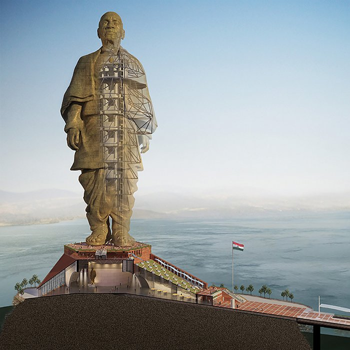 Как строили самую большую статую в мире