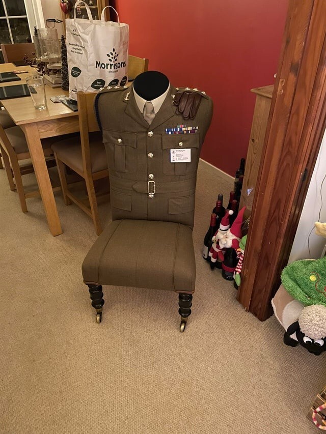 Обновили стул 