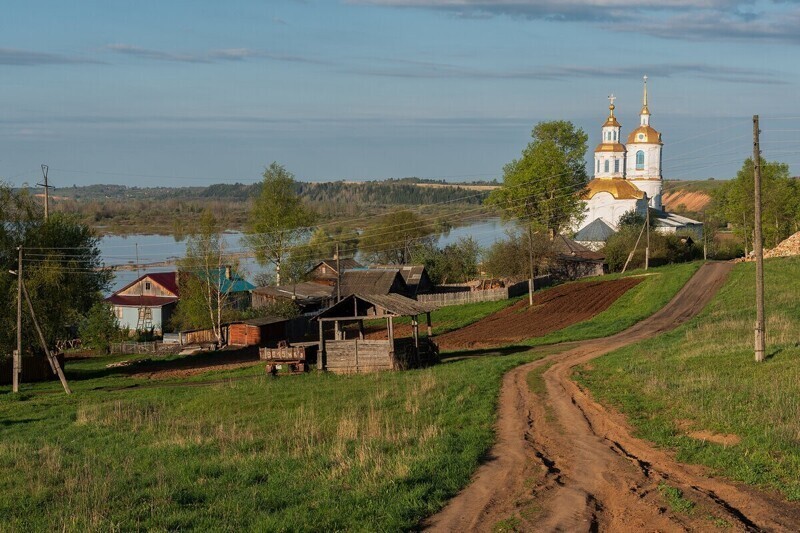 Ильинский храм в селе Юрьево