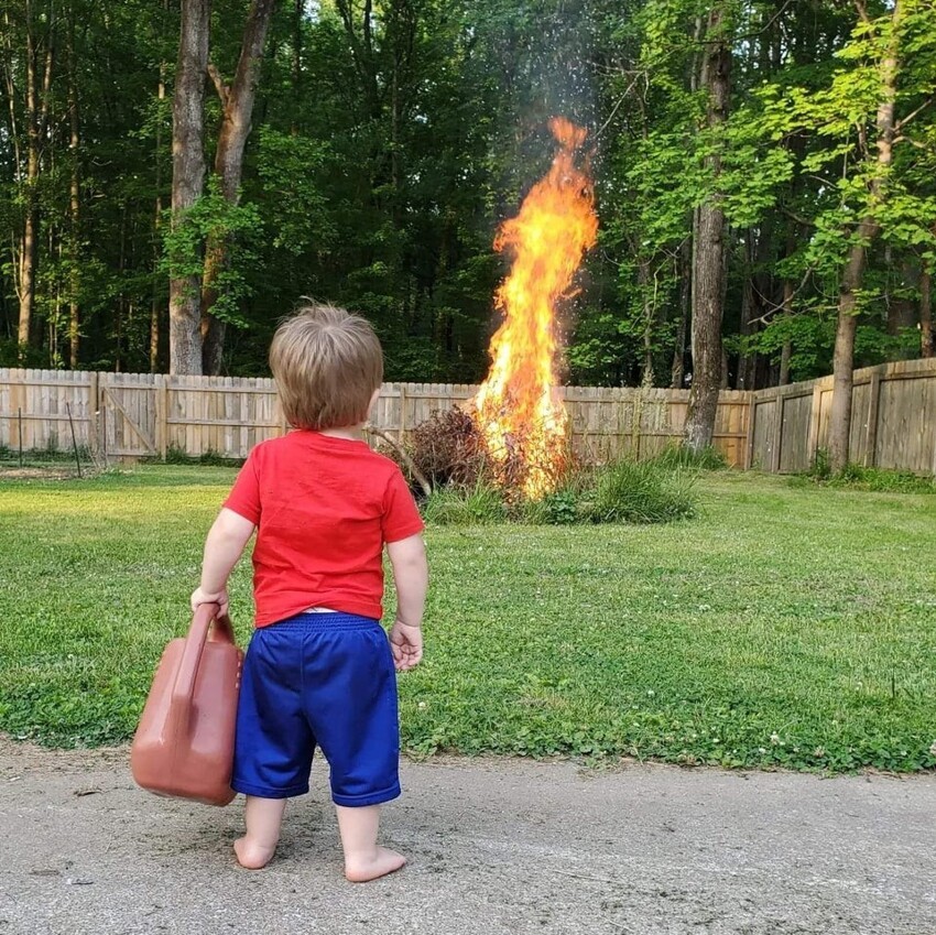 Ребенок и пожар