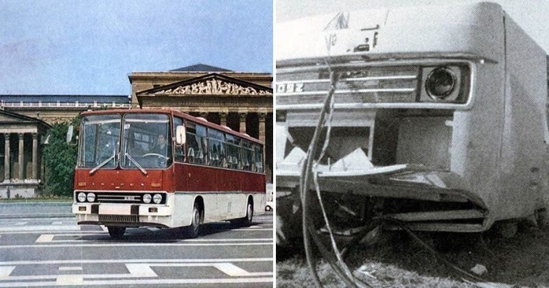 История краш-тестов автобусов марки Ikarus