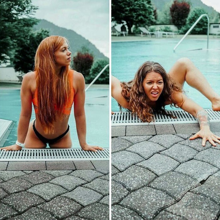24. Два типа девушек в бассейне
